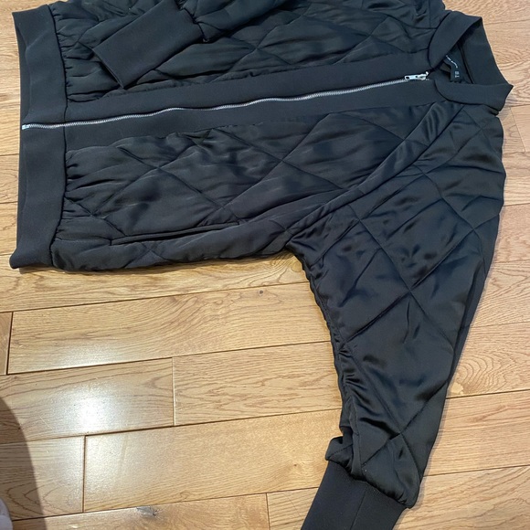 Long bomber jacket - Picture 3 of 4